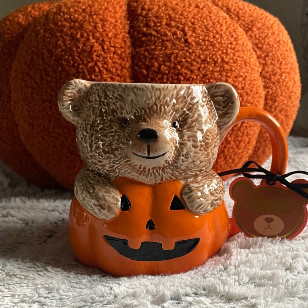 Pumpkin Bear Mug🍁